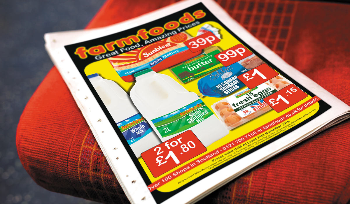 FARMFOODS NATIONAL PRESS – MEDIA BUYING & ADVERTISING PLACEMENT.