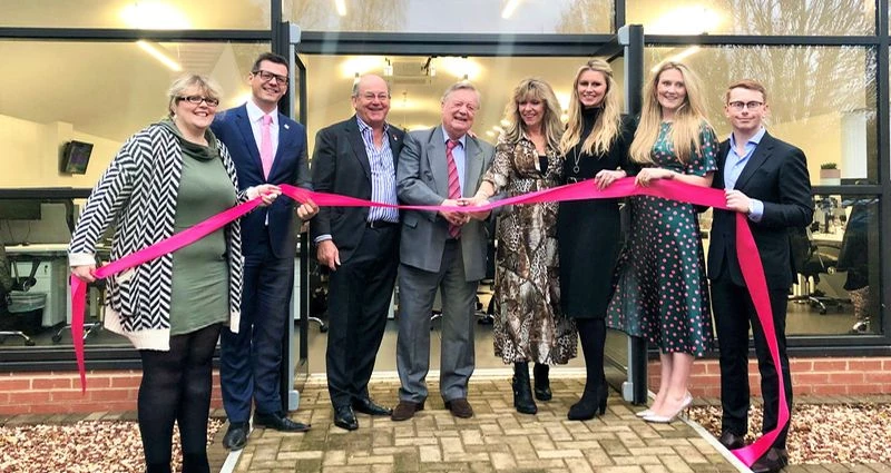 Kenneth Clarke Opens Champions’ New £1 million Media Hub