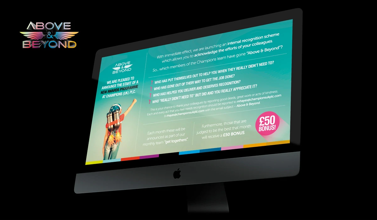 CHAMPIONS (UK) PLC – INTERNAL COMMUNICATIONS & EMPLOYEE ENGAGEMENT INITIATIVES.