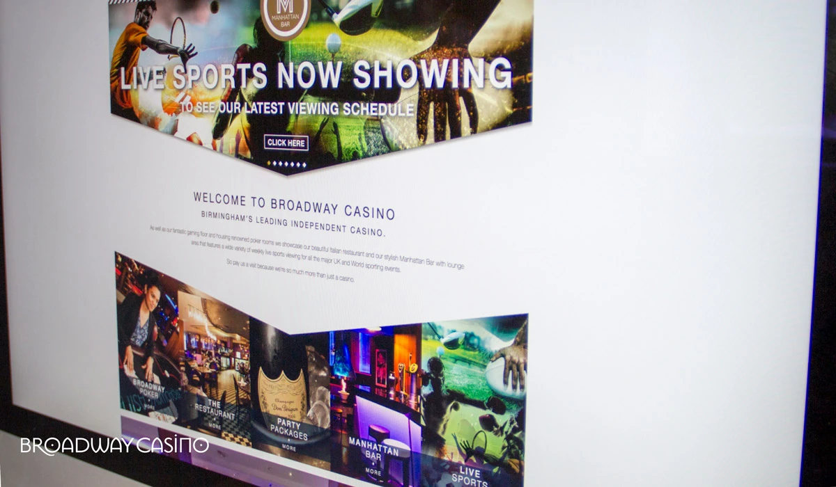 BROADWAY CASINO – WEBSITE DESIGN & BUILD.
