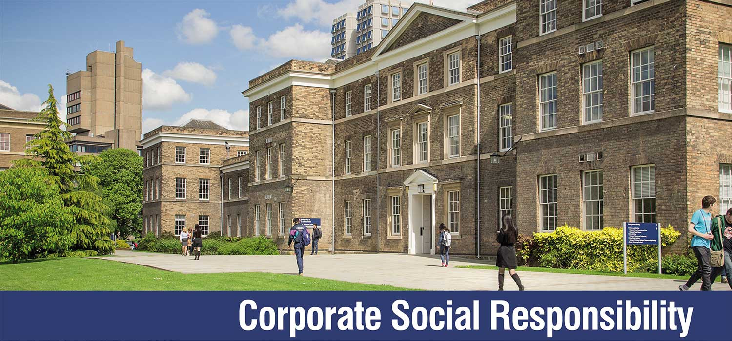 UNIVERSITY OF LEICESTER – CORPORATE SOCIAL RESPONSIBILITY.