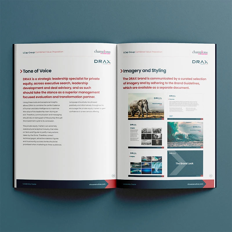 DRAX – STRATEGIC APPROACH AND COMMERCIAL PRODUCT LAUNCH SQUARE.