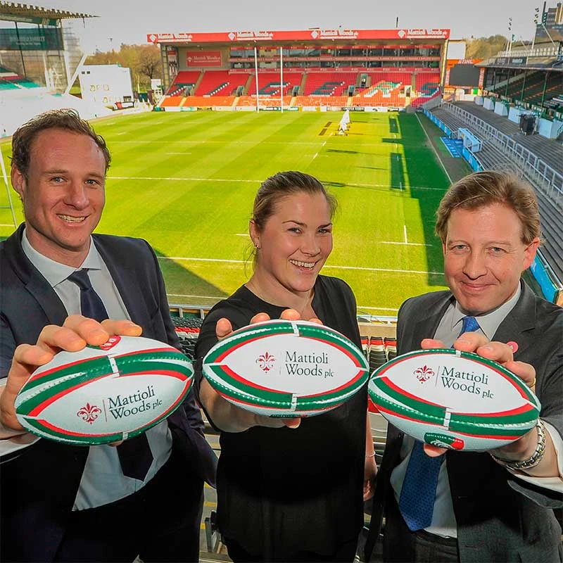 MATTIOLI WOODS – LEICESTER TIGERS RFC SQUARE.